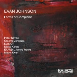 Evan Johnson: Forms of Complaint